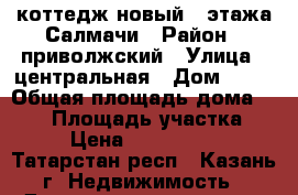 коттедж новый 2 этажа Салмачи › Район ­ приволжский › Улица ­ центральная › Дом ­ 53 › Общая площадь дома ­ 200 › Площадь участка ­ 7 › Цена ­ 8 900 000 - Татарстан респ., Казань г. Недвижимость » Дома, коттеджи, дачи продажа   . Татарстан респ.,Казань г.